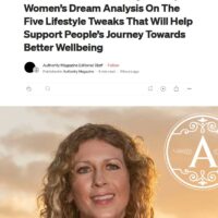 As Seen In: Authority Magazine: Five Lifestyle Tweaks That Will Help Support People’s Journey Towards Better Wellbeing