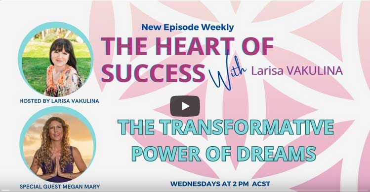 Guest Appearance: The Heart of Success with Larisa Vaculina